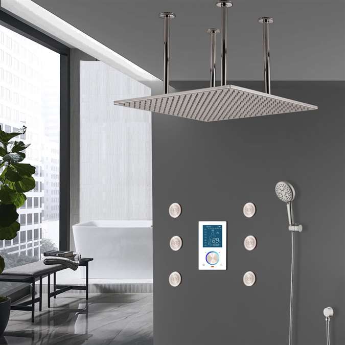 Monarc Shower Set, Complete with Mixer and Body Jets